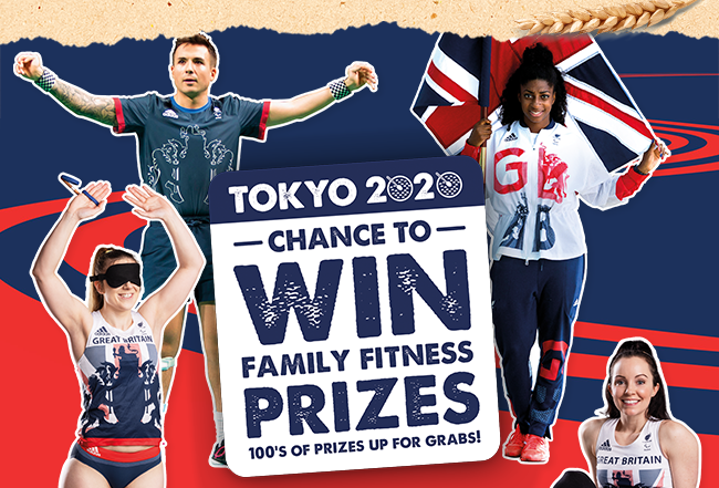 Tokyo 2020 - Chance to win family fitness prizes